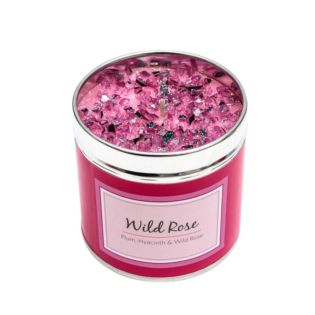 Best Kept Secrets Wild Rose Tin Candle £8.99